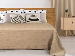 Κουβέρτα ζακάρ Art 1349 με δαντέλα υπέρδιπλη σε 5 χρώματα  230x250 Beauty Home | Maril Home