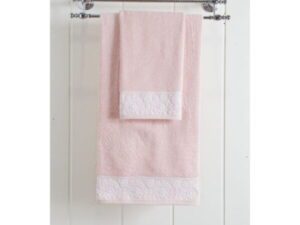 Πετσέτα προσώπου Art 3221  50x90  Ροζ Beauty Home | Maril Home