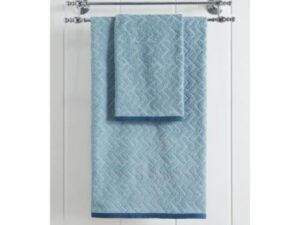 Πετσέτα προσώπου Art 3236  50x90  Γαλάζιο Beauty Home | Maril Home