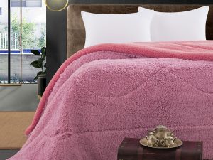 Κουβερτοπάπλωμα υπέρδιπλο Art 11065 220x240 Ροζ Beauty Home | Maril Home