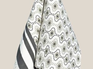 Πετσέτα θαλάσσης - παρεό με κρόσια 90X150cm Σx.11069 80% cotton-20% pol.   Flamingo | Maril Home