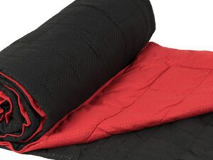 πάπλωμα (220cm x 240cm) 11053 μαύρο/κόκκινο Silk Fashion | Maril Home