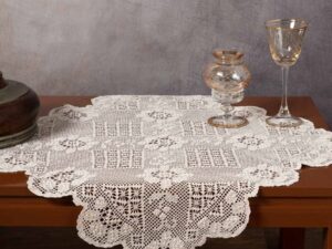 Μερσεριζέ πλεκτό πετσετάκι 4567 (60cm x 60cm) μπέζ Silk Fashion | Maril Home