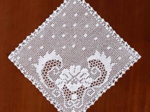 Πετσετάκια γωνίες (33cm x 33cm) 5306 λευκό Silk Fashion | Maril Home