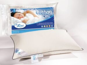 Μαξιλάρι Ύπνου Περκάλι Βαμβακερό Σκληρό All Cotton με Φερμουάρ 233 κλωστών La Luna 50x70 - LA LUNA | Maril.gr