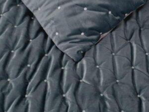 Σετ Μαξιλαροθήκες Γκρι Luxury Velvet Γαρύφαλλο 2 Τεμαχίων 50x70 - ΓΑΡΥΦΑΛΛΟ