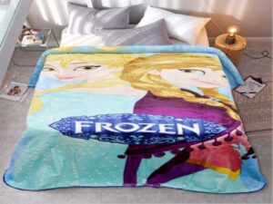 Κουβέρτα Παιδική Μονή Βελουτέ Frozen Γαρύφαλλο 160x220 - ΓΑΡΥΦΑΛΛΟ | Maril.gr