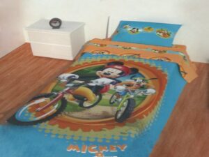 Σετ Παιδικά Σεντόνια Βαμβακερά Αυθεντικά Disney Mickey 165x260 - LIMNEOS | Maril.gr