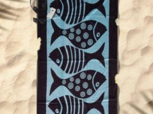 Πετσέτα Θαλάσσης Βαμβακερή Σιέλ Fish 650gsm Γαρύφαλλο 90x170 - ΓΑΡΥΦΑΛΛΟ | Maril.gr