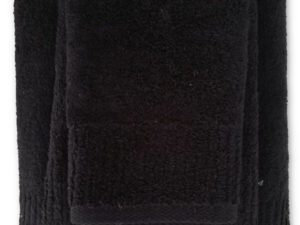 Πετσέτα Μπάνιου Βαμβακερή Μαύρη 550gsm Γαρύφαλλο - ΓΑΡΥΦΑΛΛΟ | Maril.gr