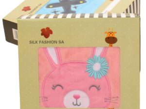 bebe κουβερτάκι (75cm x 100cm ) λαγός Silk Fashion | Maril Home