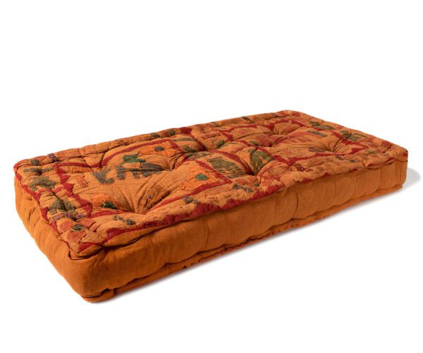 Μαξιλάρι κάθισμα elephant (35cm x 70cm x 10cm) καφέ Silk Fashion | Maril Home