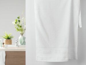 Πετσέτα μονόχρωμη  Σx. Excellence 600gr/m² υδρόφιλη έξτρα απορροφητική 100% cotton White 70χ130cm Flamingo | Maril Home