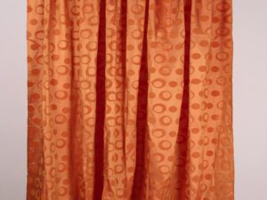 Κουρτίνα 082 (300cm x 275cm) με τρέσα πορτοκαλί Silk Fashion | Maril Home