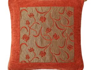 ΜΑΞΙΛΑΡΟΘΗΚΗ (45cm x 45cm) 5178 πορτοκαλί Silk Fashion | Maril Home