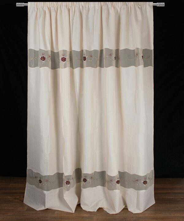 Κουρτίνα 5704 (300cm x 300cm) με τρέσα Silk Fashion | Maril Home