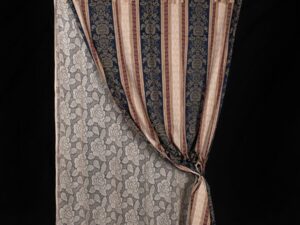 Κουρτίνα joice (150cm x 280cm) με τούνελ μπλέ Silk Fashion | Maril Home