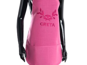Ολόσωμη ποδιά BG23a (50cm x 70cm) φούξια CRETA Silk Fashion | Maril Home