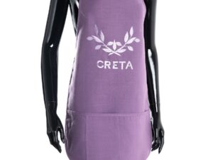 Ολόσωμη ποδιά BG23a (50cm x 70cm) μώβ CRETA Silk Fashion | Maril Home