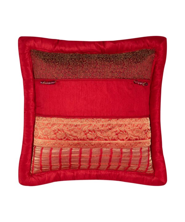 ΜΑΞΙΛΑΡΟΘΗΚΗ (45cm x 45cm)  δάκρυ κόκκινο Silk Fashion | Maril Home