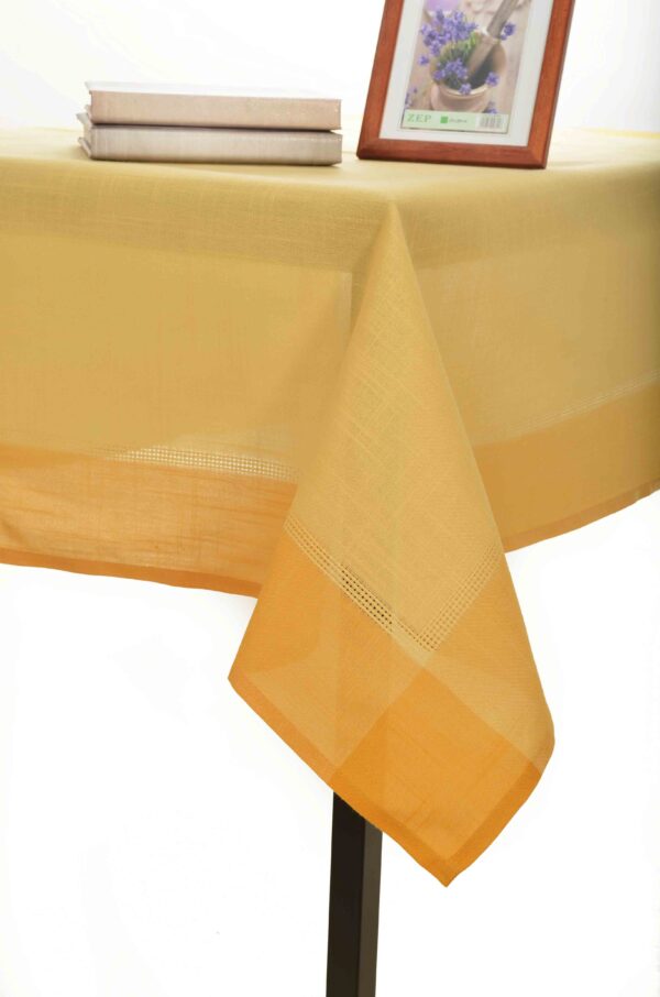 τραπεζομάντηλα nx031 (175cm x 175cm) κίτρινο Silk Fashion | Maril Home