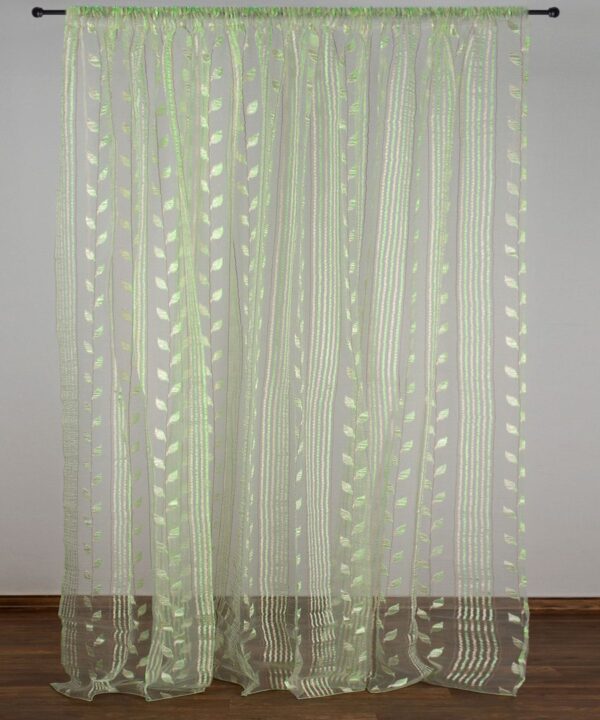 Κουρτίνα nx6105 (280cm x 300cm) με τρέσα λαχανί Silk Fashion | Maril Home
