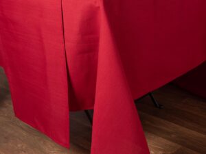 Τραπεζομάντηλα (160cm X 300cm) σκέτο 031 κόκκινο Silk Fashion | Maril Home
