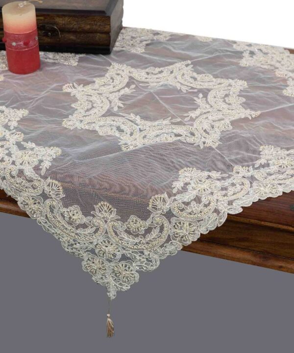 Διακοσμητικά πετσετάκια (1 τεμάχιο) (50cm X 50cm) YL135-128A χρυσό Silk Fashion | Maril Home