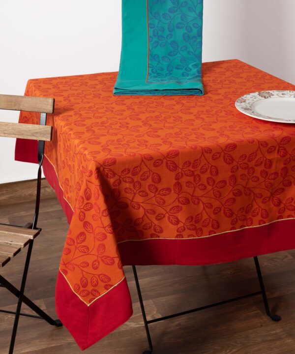 τραπεζομάντηλα (140cm x 180cm) 11362 κόκκινο Silk Fashion | Maril Home