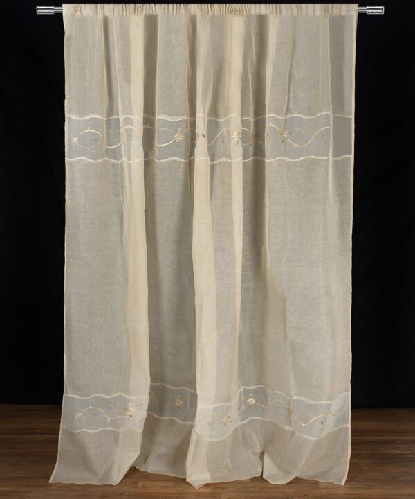 Κουρτίνα 5701 (300cm x 300cm) με τρέσα Silk Fashion | Maril Home