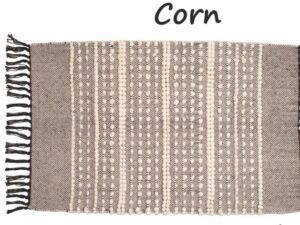 Πατάκι διακοσμητικό Σχ. Corn 50X80cm 100% cotton  60X90cm Flamingo | Maril Home