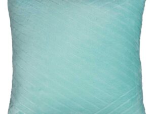 Διακοσμητικό Μαξιλάρι STROKES MINT  100% Πολυεστερικό Flannel Μέντα 45x45 | Maril Home
