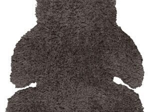 Παιδικό Χαλί ANTHRACITE SHADE TEDDY BEAR   Ανθρακί 90x110 | Maril Home