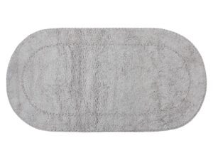 Πατάκι rococo (65cm x 130cm) Light grey Silk Fashion | Maril Home