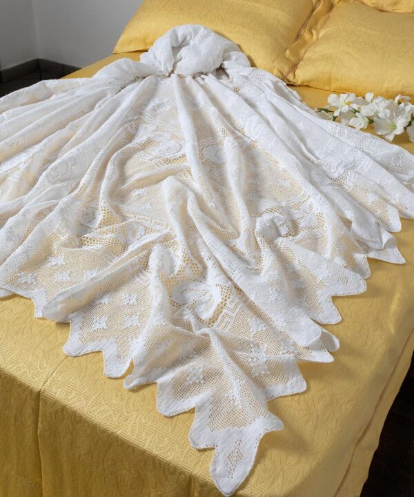 Χειροποίητη πλεκτή κουβέρτα 187 (225cm x 250cm) Silk Fashion | Maril Home