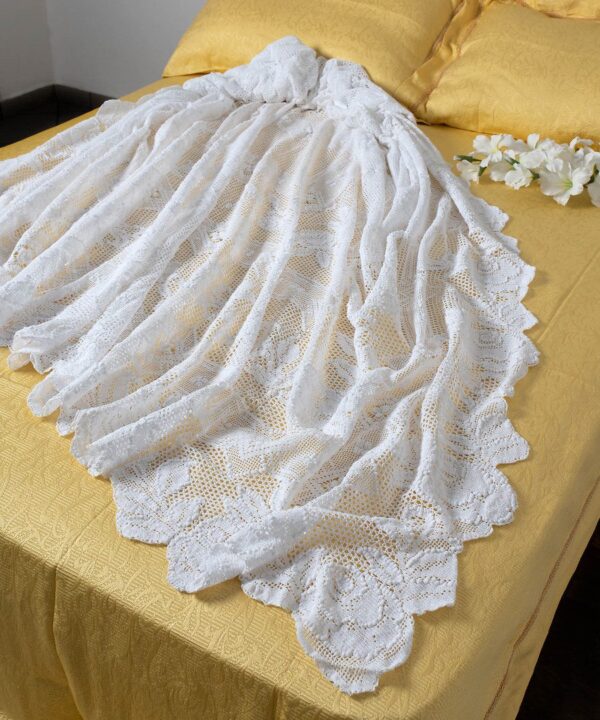 Χειροποίητη πλεκτή κουβέρτα 73C (225cm x 250cm) Silk Fashion | Maril Home