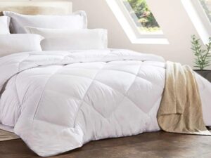 Πάπλωμα Υπέρδιπλο Microfiber Λευκό Καπιτονέ Comforter 320gsm Γαρύφαλλο 220x240 - ΓΑΡΥΦΑΛΛΟ | Maril.gr