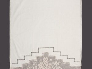 κουρτίνα BG11 ΠΛΕΚΤΟ (110cm x 150cm) ecru με τιράντες Silk Fashion | Maril Home