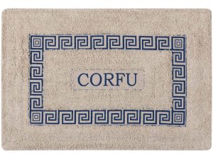 Πατάκι μαίανδρος CORFU (40cm x 60cm) μπλέ Silk Fashion | Maril Home